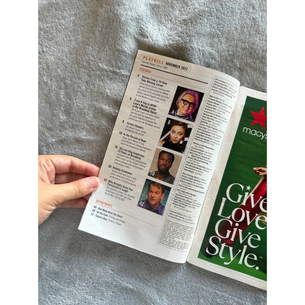 N/A official playbill